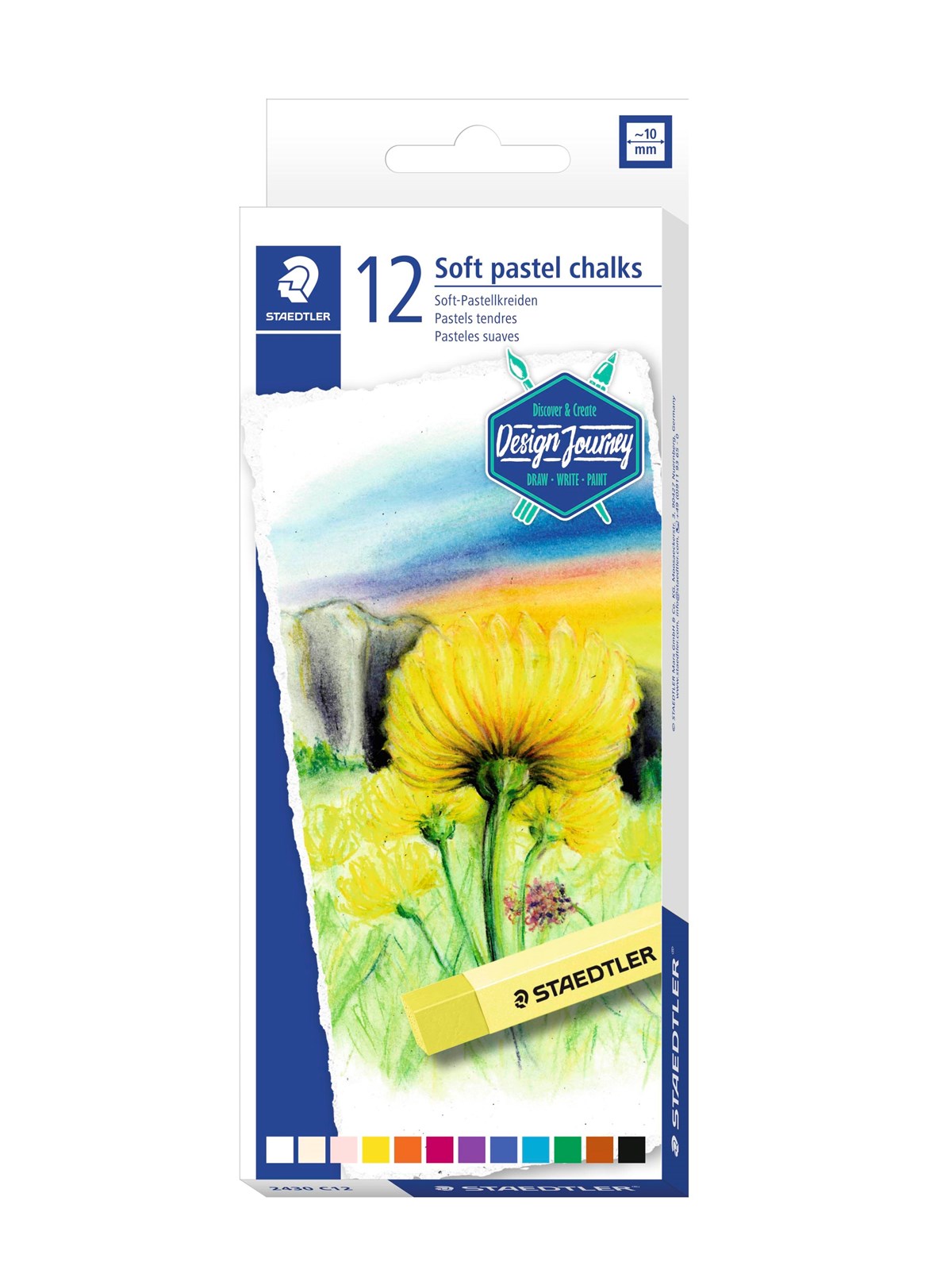 Staedtler Soft pastel chalk 12pcs