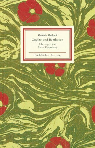 Romain Rolland - Goethe und Beethoven (Insel Bücherei) - Preis vom 17.10.2026 19:25:27 h