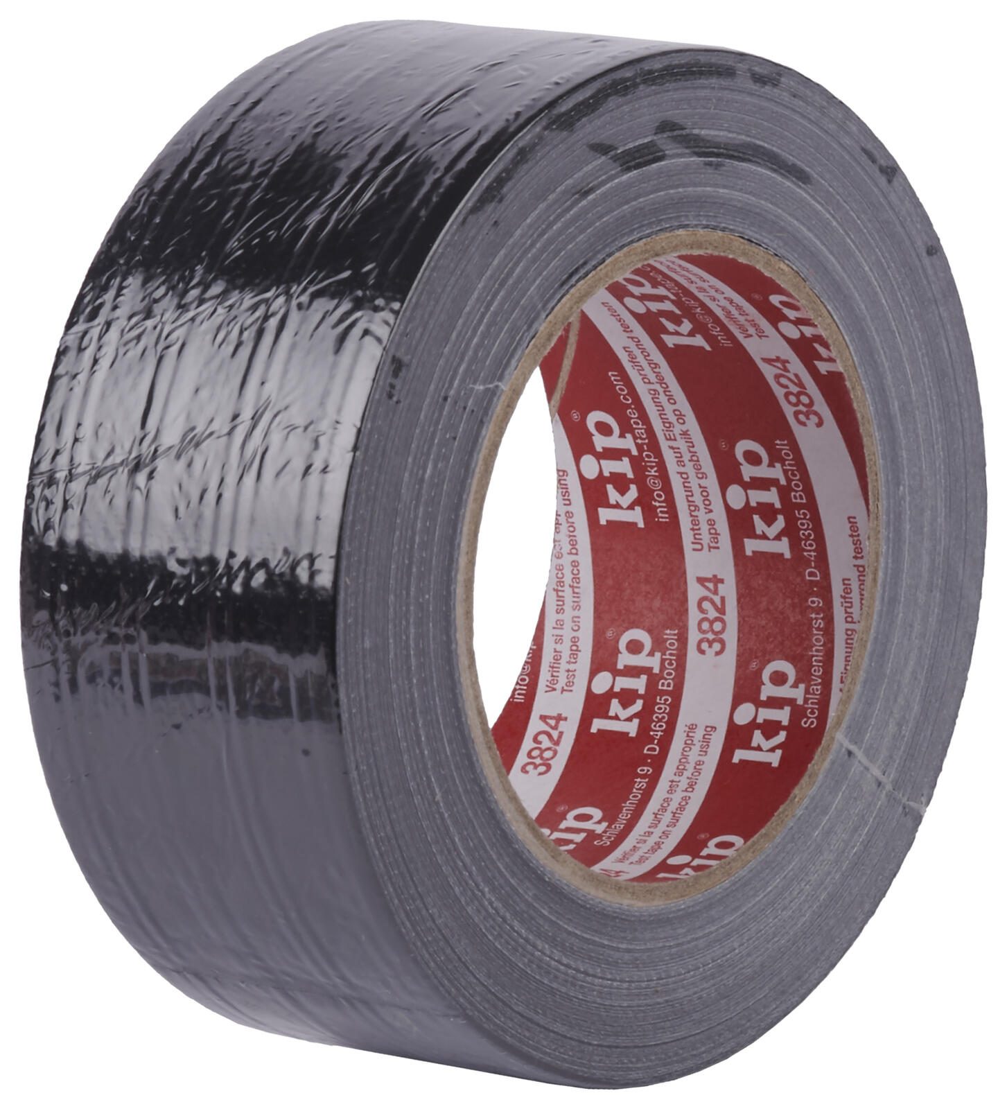 kip® Gewebeband Steinband 3824 50,0 x 50,0 (mm x m) schwarz 440148
