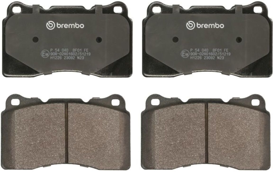 Bremsbelagsatz BREMBO P 54 040
