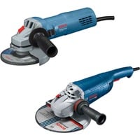 Set Winkelschleifer GWS 22-230 J Professional + GWS 880 Professional blau, 2.200 Watt, 880 Watt