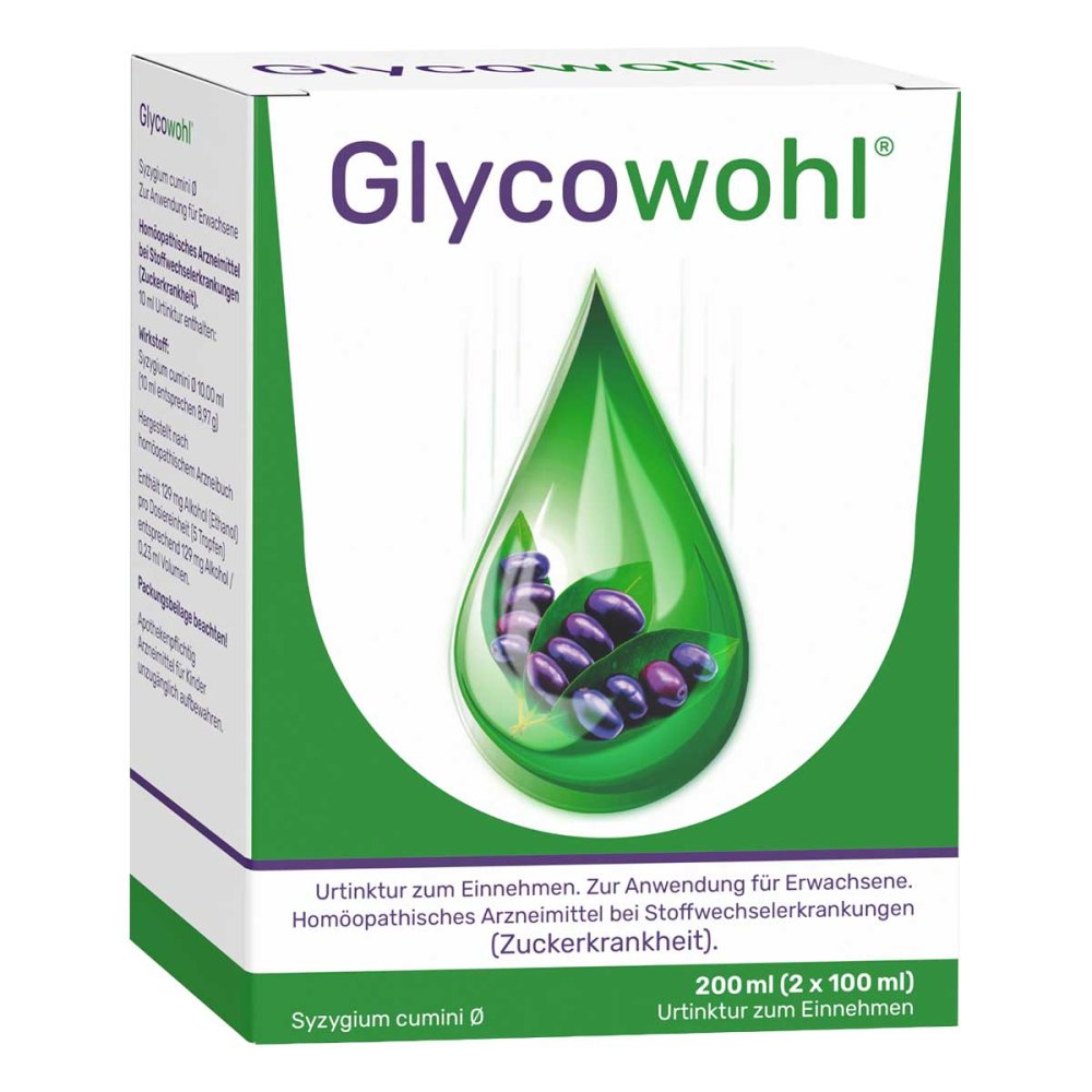 Heilpflanzenwohl GmbH Glycowohl® pflanzliche Tropfen bei Diabetes und Blutzucker 15897177