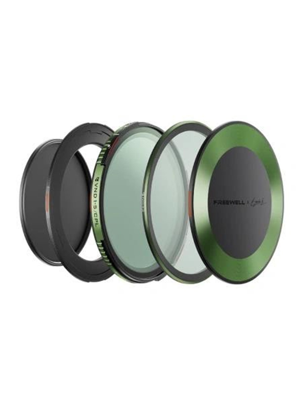 Freewell Variable Density ND/CPL Filter Kit Brandon Li 72mm