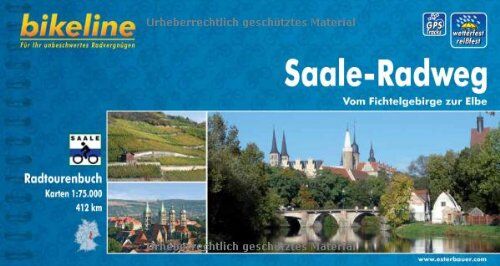 Esterbauer - Bikeline Radtourenbuch, Saale-Radweg. Vom Fichtelgebirge zur Elbe, 1:75000, wetterfest/reißfest, GPS-Tracks Download - Preis vom 11.10.2026 15:43:13 h