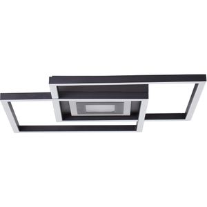 Brilliant Deckenleuchte Metis, schwarz, LED, 40 cm, 34 Watt / 3600 Lumen, warmweiß