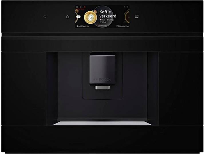 BOSCH Einbau-Kaffeevollautomat CTL7181B0 , schwarz, B:59,4cm H:45,5cm T:38,5cm, Kaffeevollautomaten, Touchdisplay & Aroma Select für Kaffeegenuss nach Ihrem Geschmack., Einbau-Kaffeevollautomat