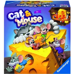 Ravensburger Cat & Mouse Game (Deutsch, Englisch, Französisch, Italienisch, 2 - 4 Spieler)