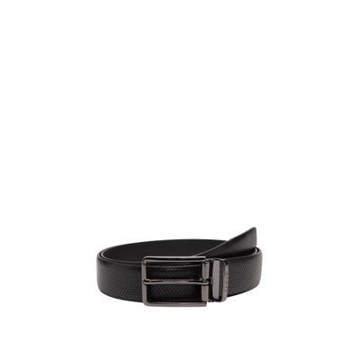 Ledergürtel LLOYD MEN’S BELTS "Lloyd Belts Herrengürtel 0257", Herren, Gr. 95, schwarz, Leder, Gürtel Ledergürtel