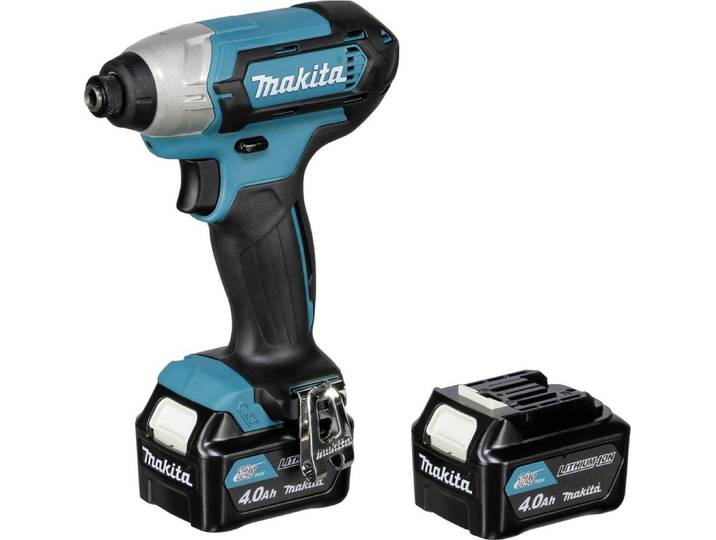 Makita TD110DSMJ - Clé à chocs - sans fil - douille 1/4\ - 110 N-m - 2 Batteries