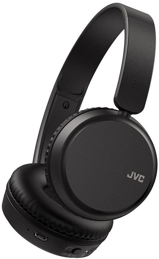 JVC Deep Bass HA-S36W True Wireless On-Ear Høretelefoner - Sort