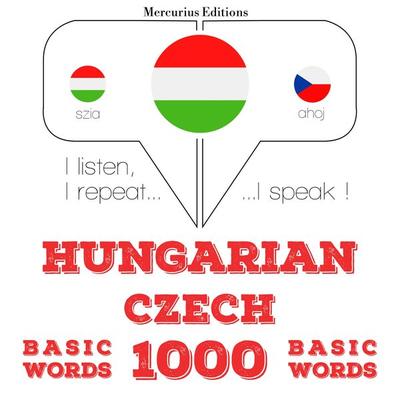 Magyar - cseh: 1000 alapszó - JM Gardner, Audio, 9782821148802