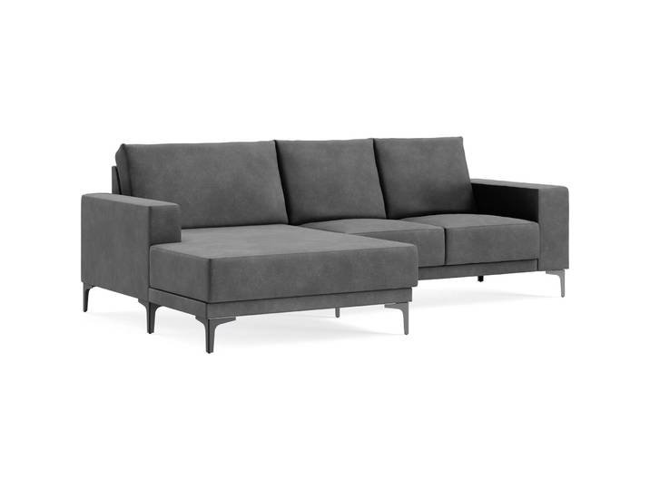 Ecksofa Bivio ADORE - 67 anthracite B 246 T 152 cm - Möbel Konfigurator: Traummöbel individuell zusammenstellen