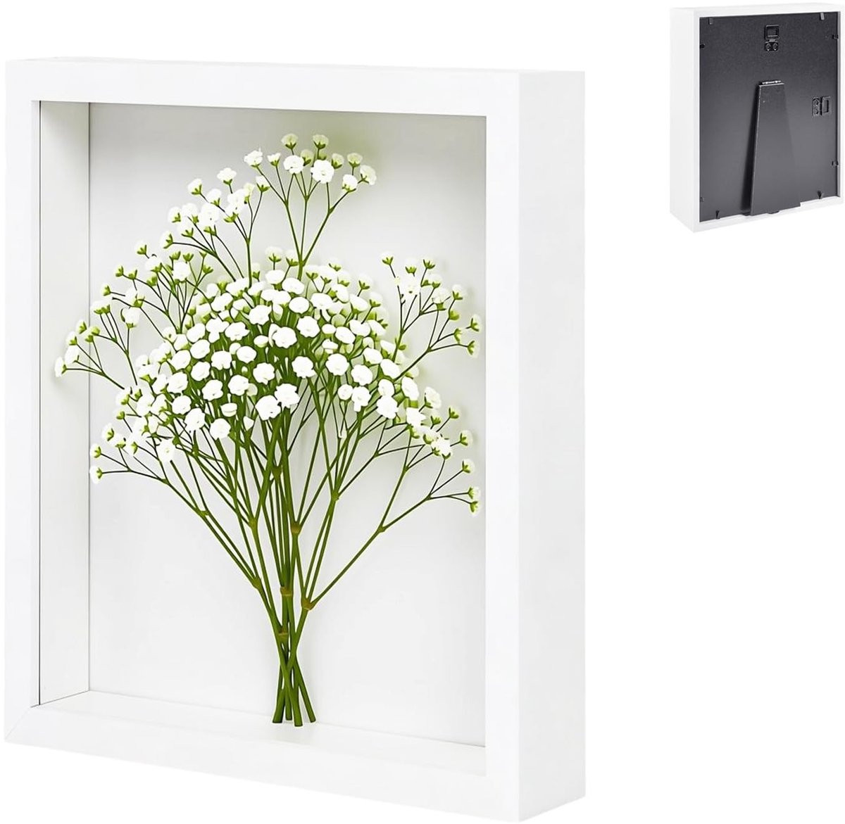 Diepe fotolijst voor 3D creaties van Omgoods, 40 x 50 cm