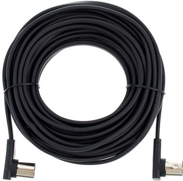 Rockboard Flat MIDI Cable 1000cm Black Schwarz