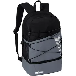 erima Six Wings Rucksack slate grey/schwarz