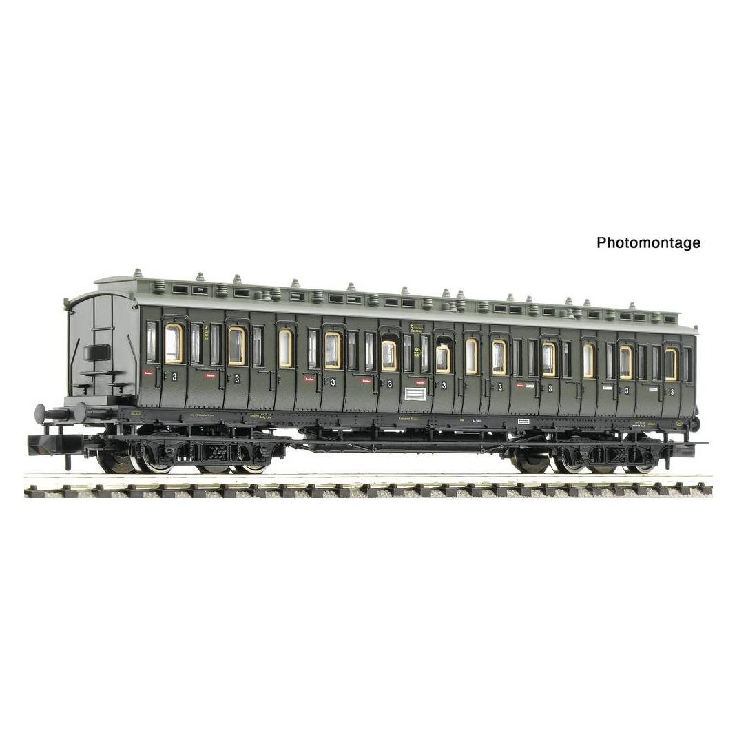 Fleischmann 6260101 N Compartment wagon 3. Class, DRG Compartment coach 3. Class (Spur N) (6260101)