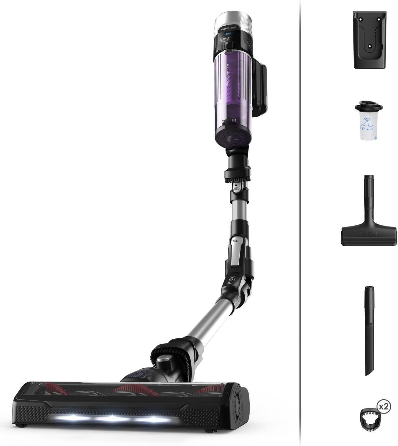 Rowenta RH2037 X-Force 9.60 Steelstofzuiger zonder zak Zilver