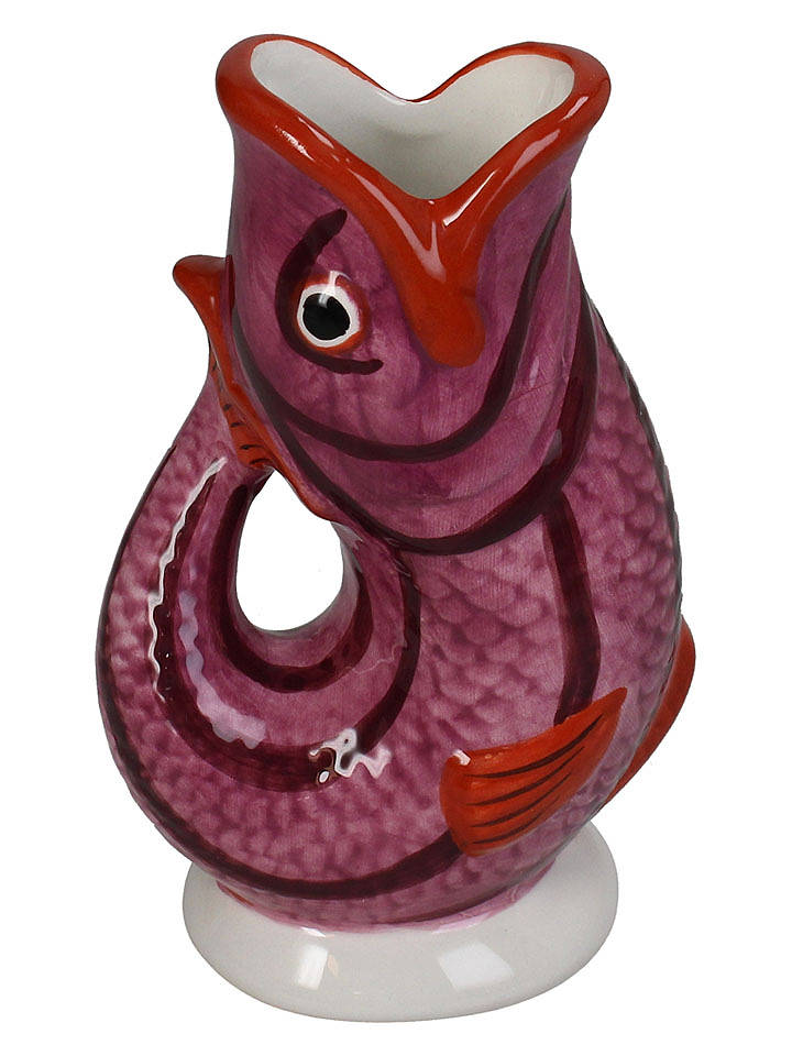 Kersten Vase ''Fish'' in Lila - (B)11 x (H)17 x (T)7 cm - onesize