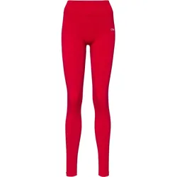 ICANIWILL Smooth Seamless Tights Damen | Gr. S | rot - rot