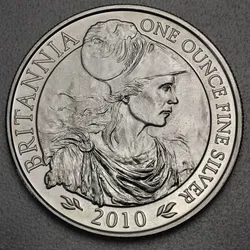 Silbermünze 1oz "Britannia" 2010 (Großbritannien)