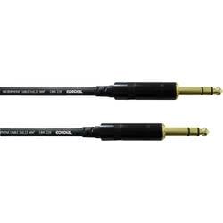 Cordial CFM 0,6 VV Klinke Instrumenten Kabel [1x Klinkenstecker 6.35 mm - 1x Klinkenstecker 6.35 mm] 0.60 m Schwarz