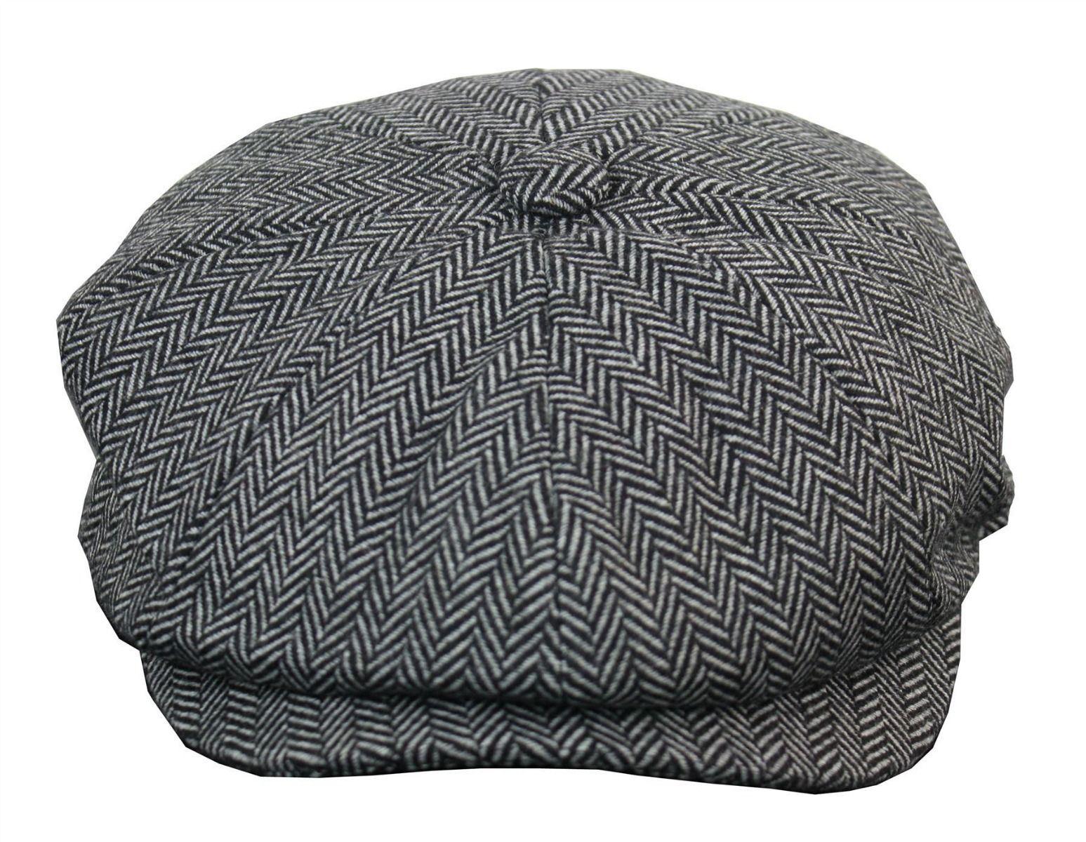Herren Peaky Blinders Tweed Gatsby Hut