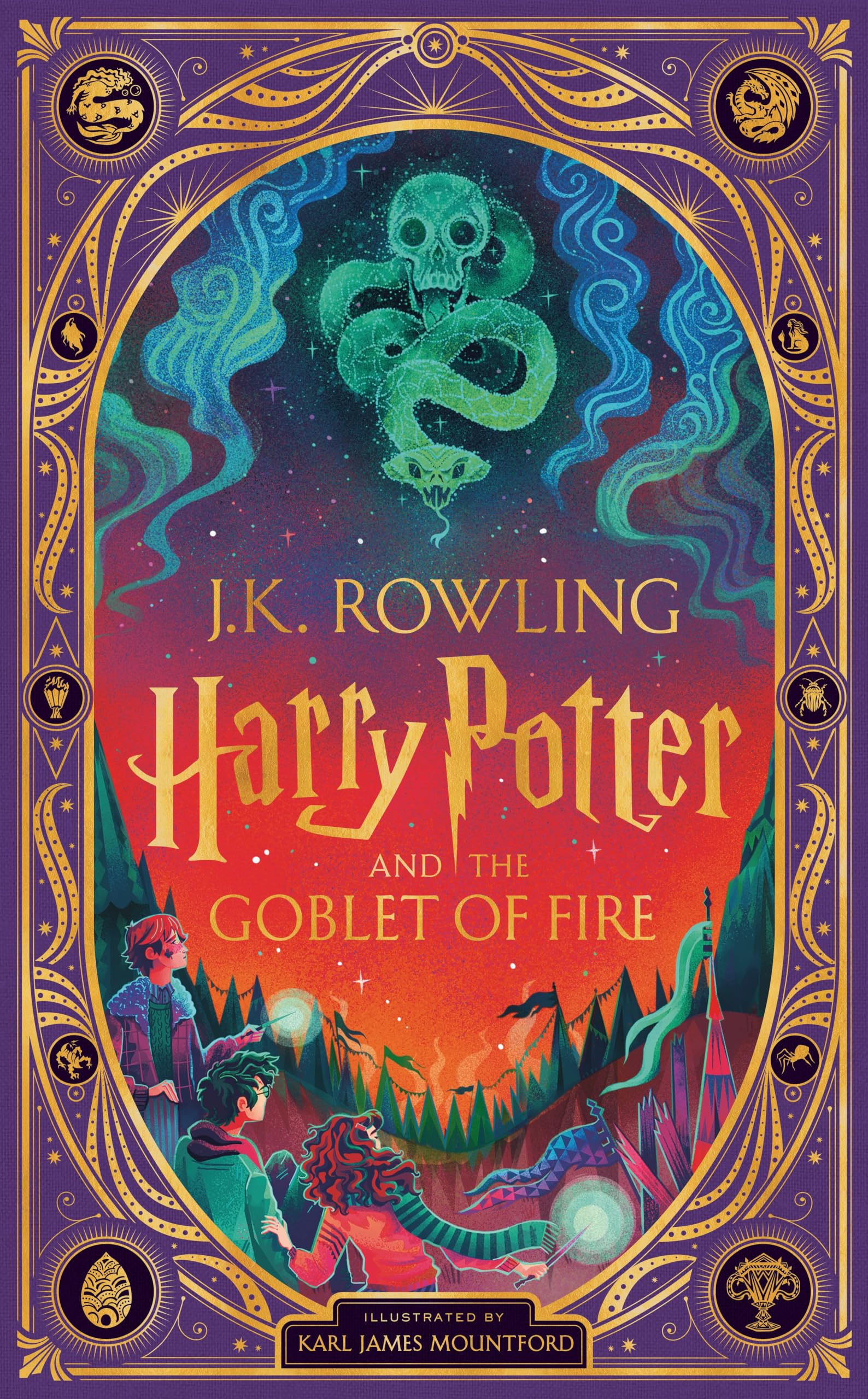 Bloomsbury Children's Books Harry Potter and the Goblet of Fire: A sumptuously illustrated gift book with magical interactive surprises (Interactive Illustrated Edition)