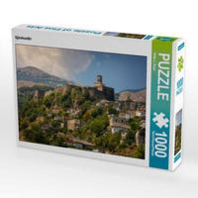 CALVENDO Puzzle Gjirokastër | 1000 Teile Lege-Größe 64x48cm Foto-Puzzle für glückliche Stunden