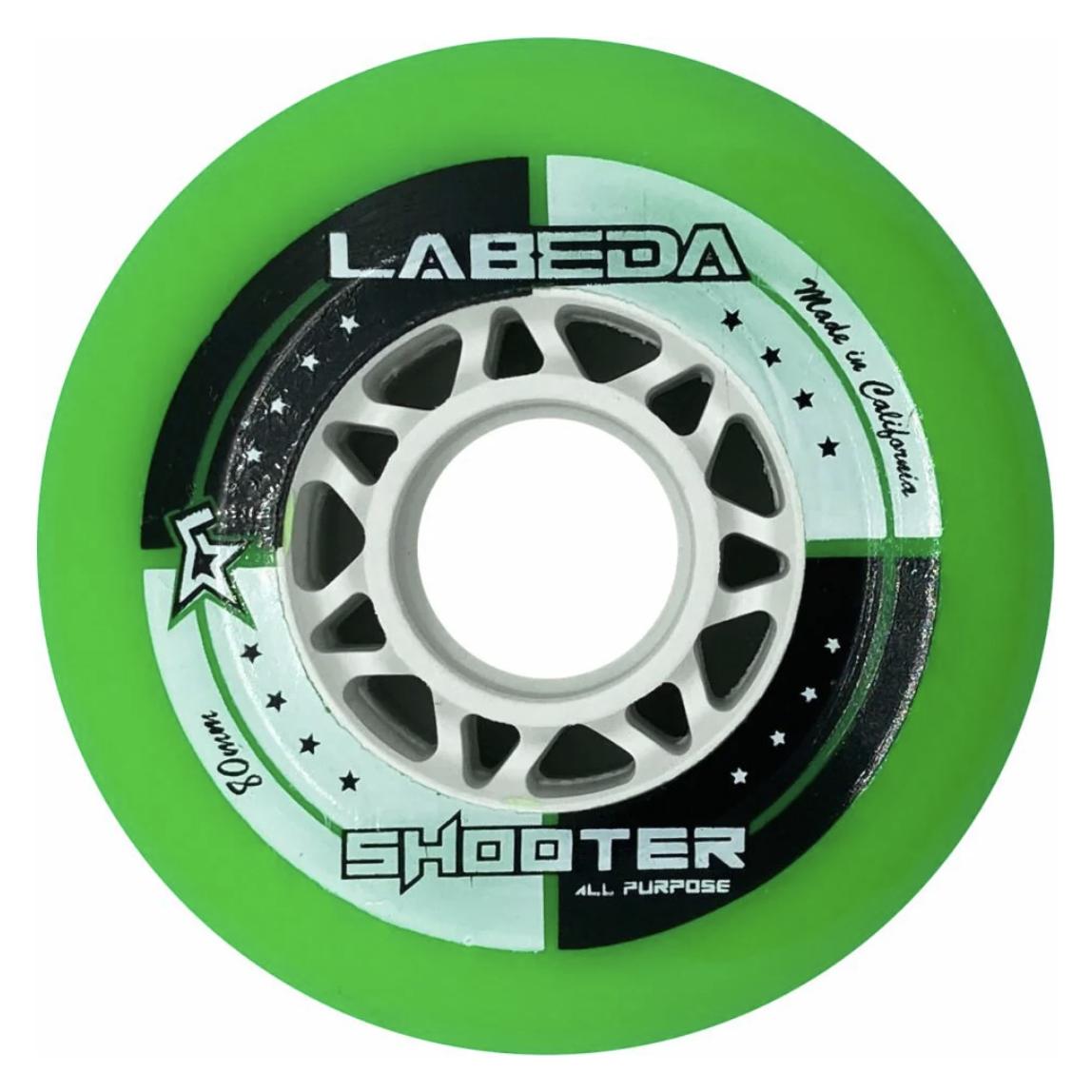 Labeda Indoor-Rollen für Inline-Rollschuhe (72 mm) (Labeda)