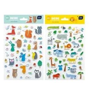 Interdruk Puffy Sticker 50 Stk. Kinder (50 Sticker) (47607493)