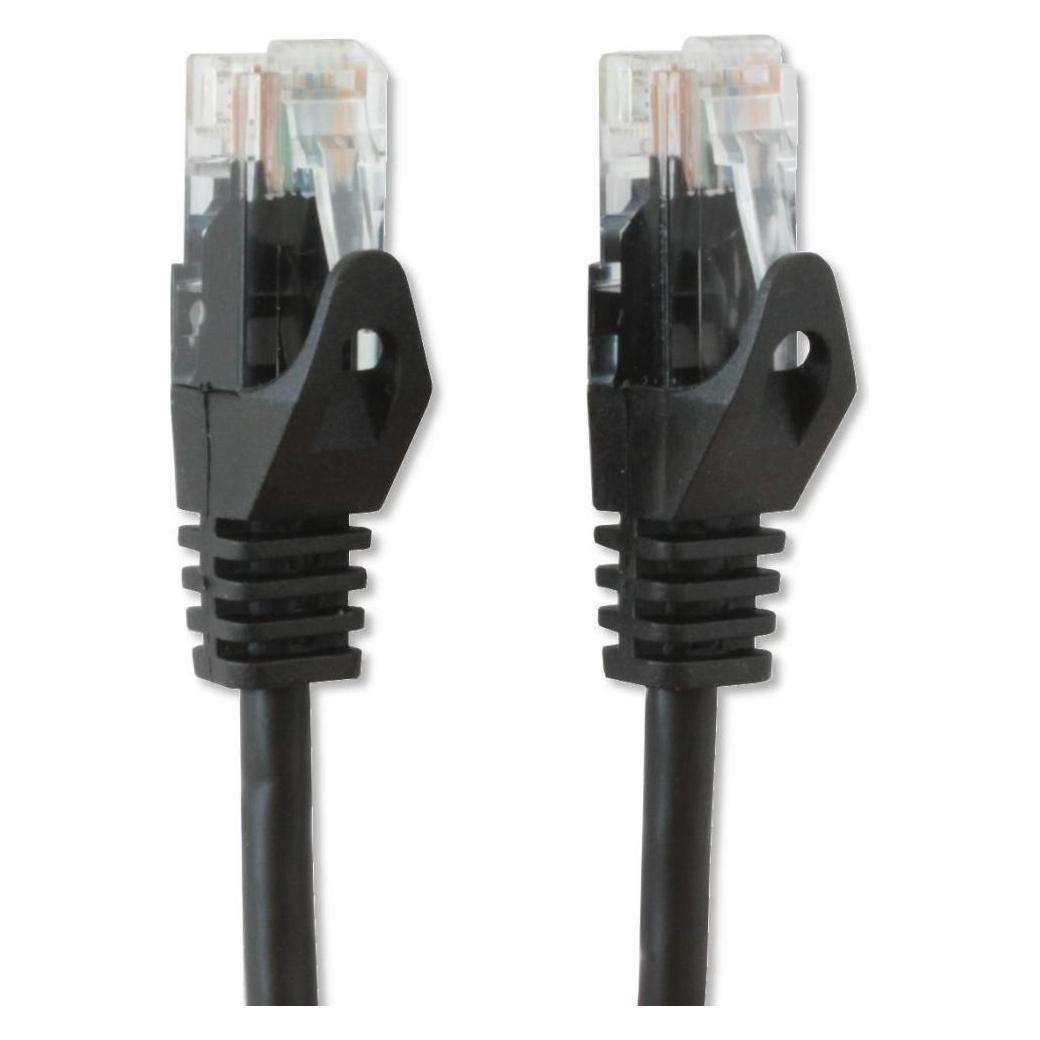 Techly ICOC CCA5U-005-BKT Netzwerkkabel U/UTP (UTP) (U/UTP, CAT5e, 0.50 m) (ICOC CCA5U-005-BKT)