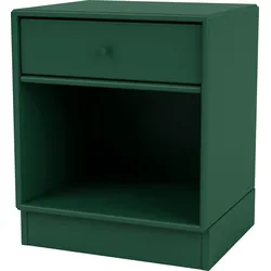 Dream Nachtschrank dunkelgrün auf Sockel 7 cm