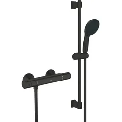 GROHE Precision Start - Thermostat Brauseset wassersparend ~9l/min (1 Strahlart,...
