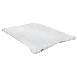 IRISETTE 4-Jahreszeiten-Steppbett  Irisette Waschwolle ¦ weiß ¦ Maße (cm): B: 135