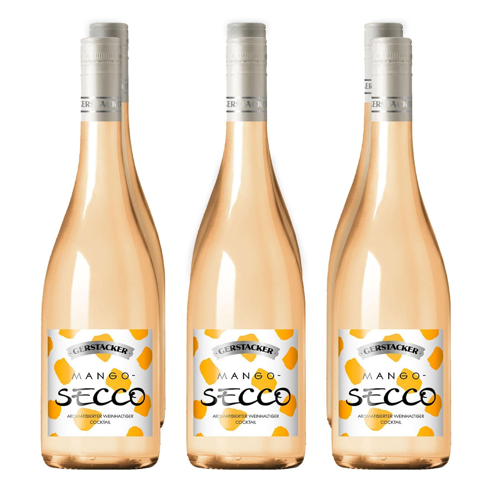 Gerstacker Fruchtsecco Mango 5,0 % vol 6 x 0,75 Liter