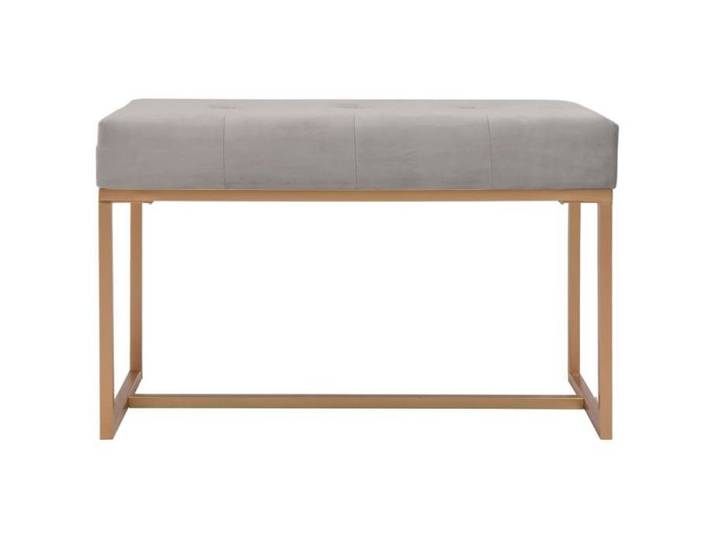 Banc/Banquette - UU - 80 cm - Gris Velours LL007383