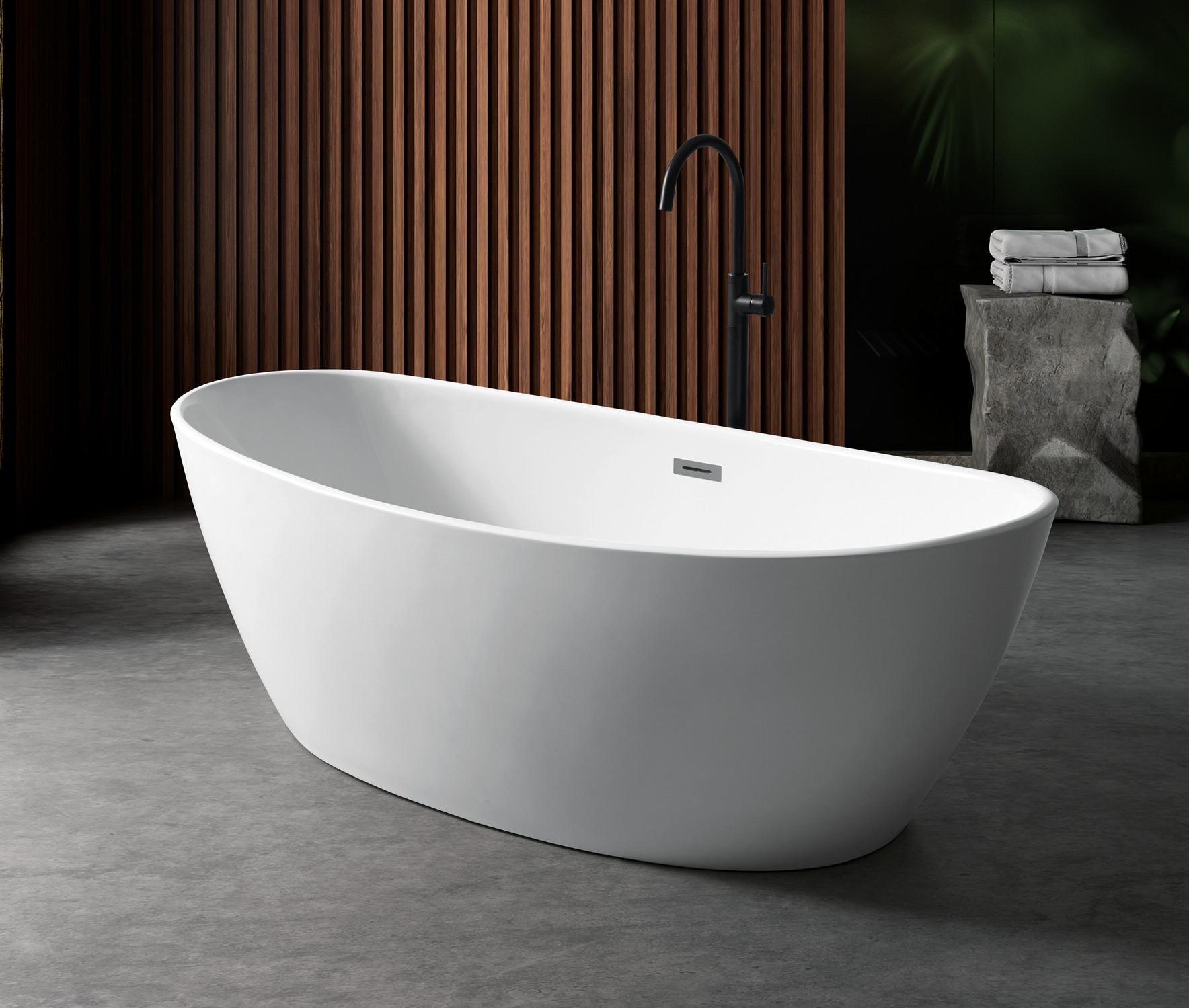 Acryl Badewanne Wanne Standbadewanne Freistehende Modern Badezimmer