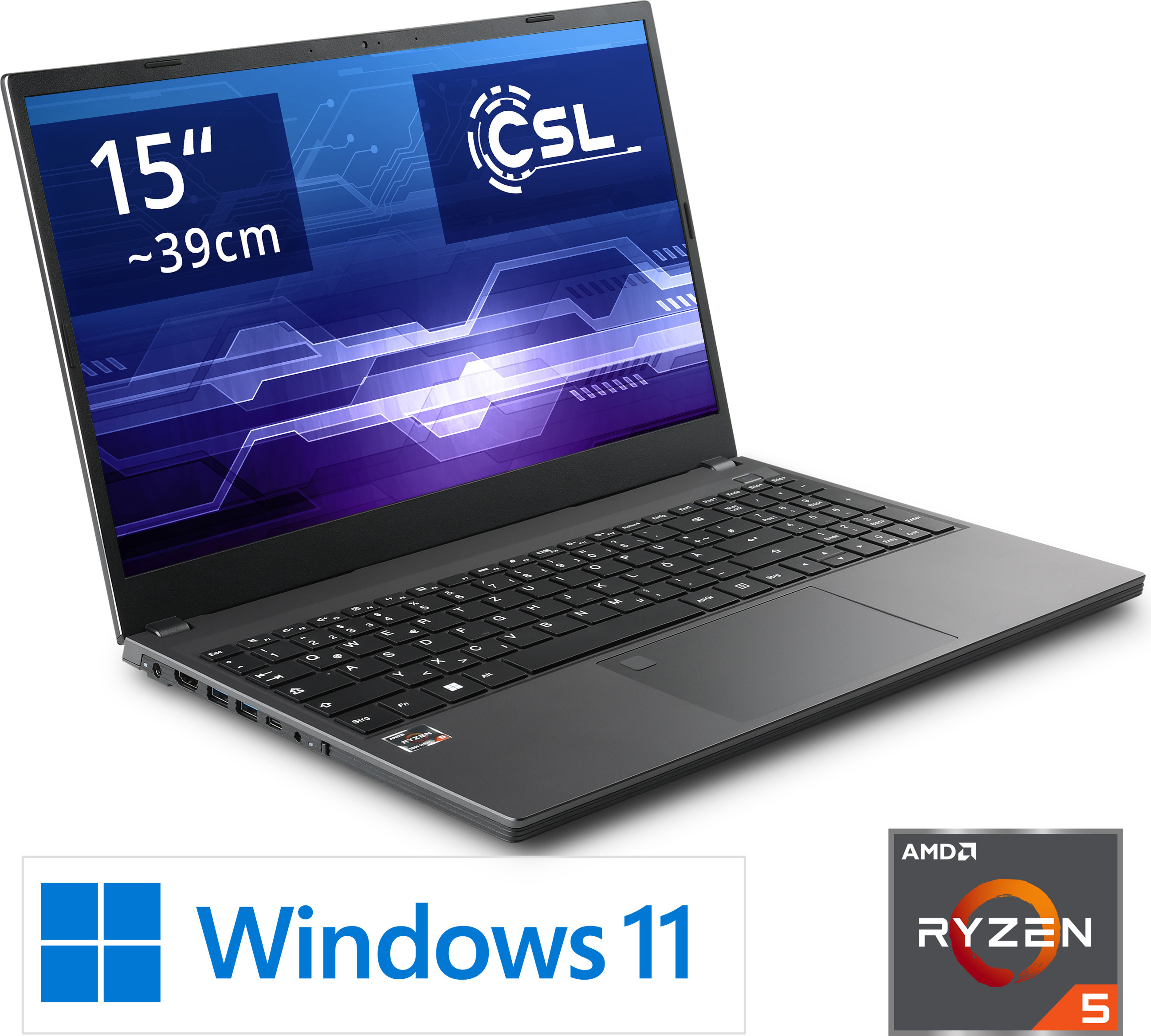 Notebook CSL R'Evolve C15 7430U / 32GB / 500GB / Windows 11 Home
