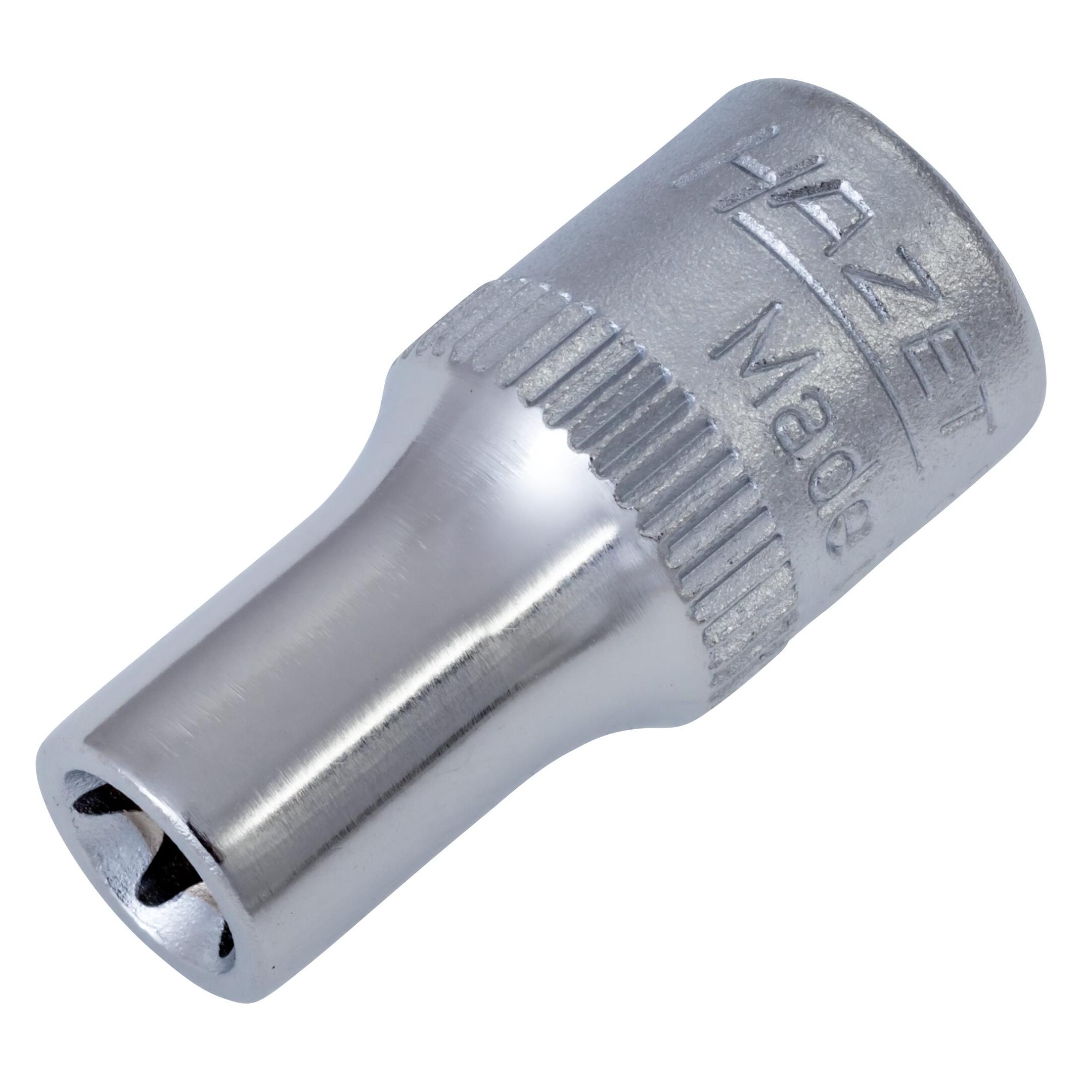 Hazet Steckschlüsseleinsatz TORX 850-E6 Vierkant6,3 mm (1/4 Zoll) Aussen TORX Profil E6 (850-E6)