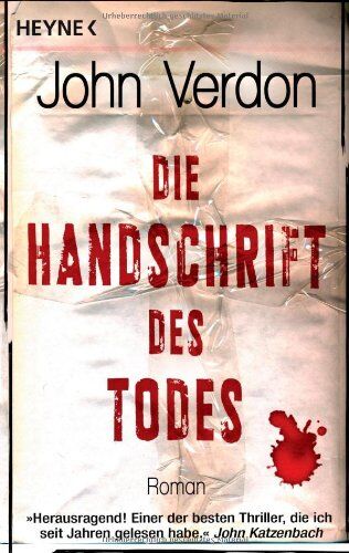 John Verdon - Die Handschrift des Todes: Thriller - Preis vom 11.10.2026 15:43:13 h