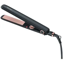BEURER HS 30 Haarglätter schwarz, rosa