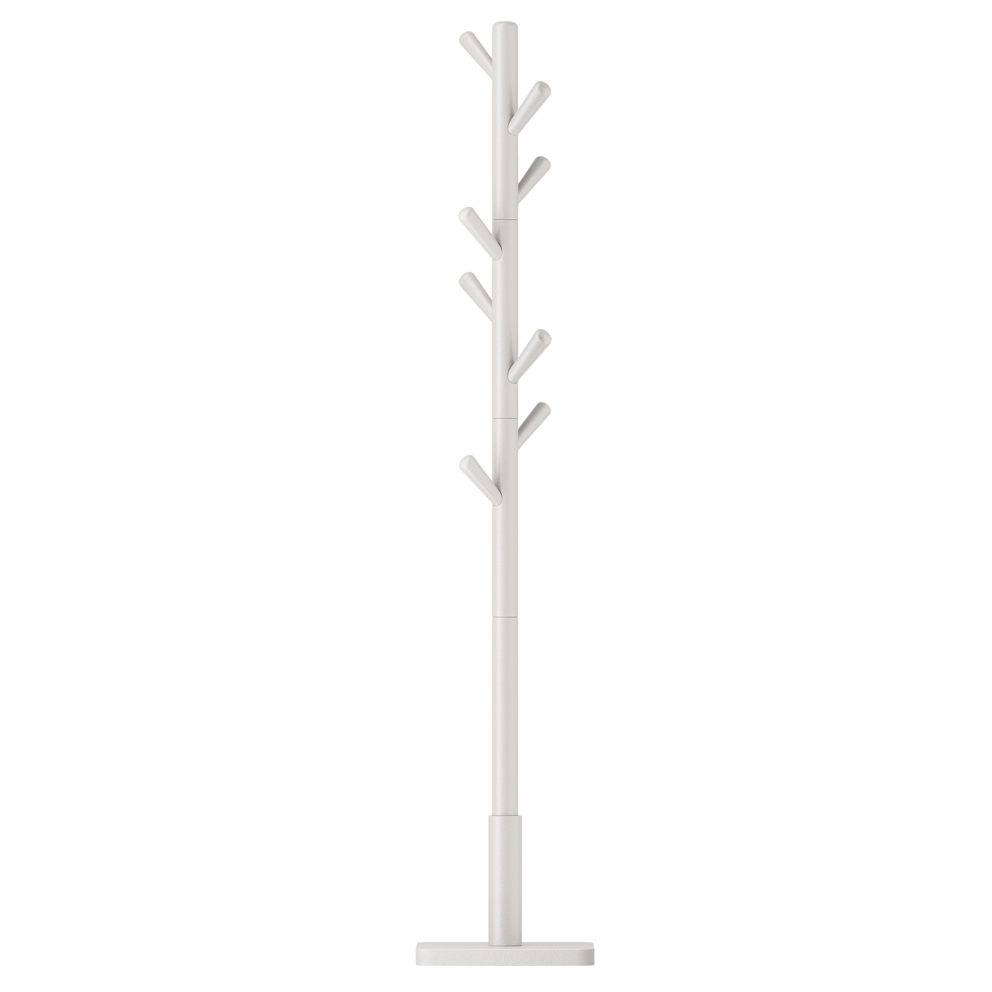 VASAGLE Garderobenständer, Kleiderständer Massivholz, Jackenständer Baumform RCRB35010W02
