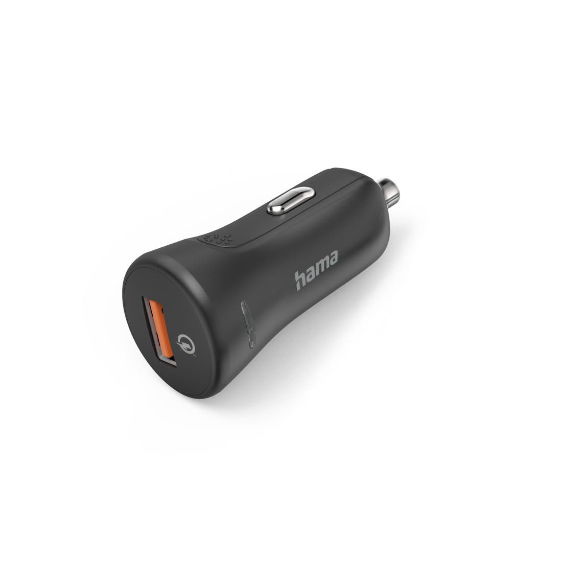 Hama 00201633 Auto-Schnellladegerät Qualcomm Quick Charge 3.0, USB-A, 19,5 W, Schwarz