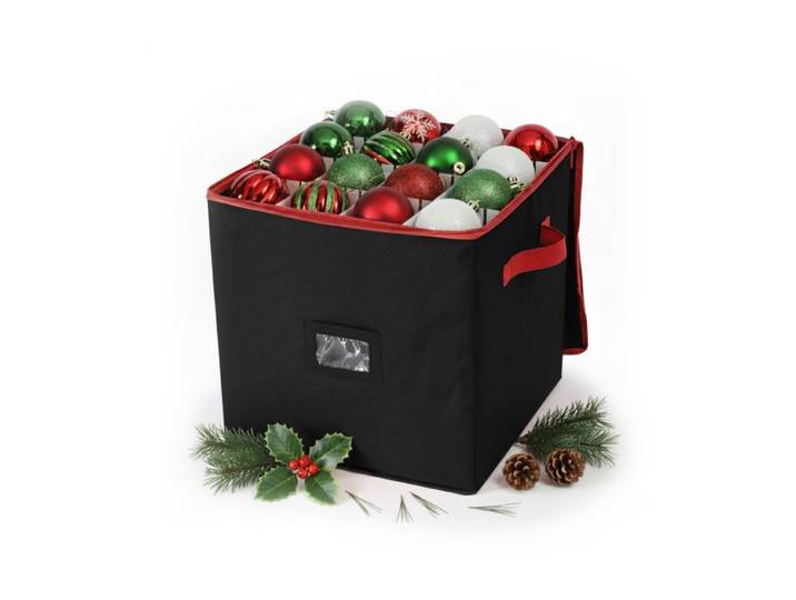 Relaxdays Weihnachtskugel Aufbewahrungsbox