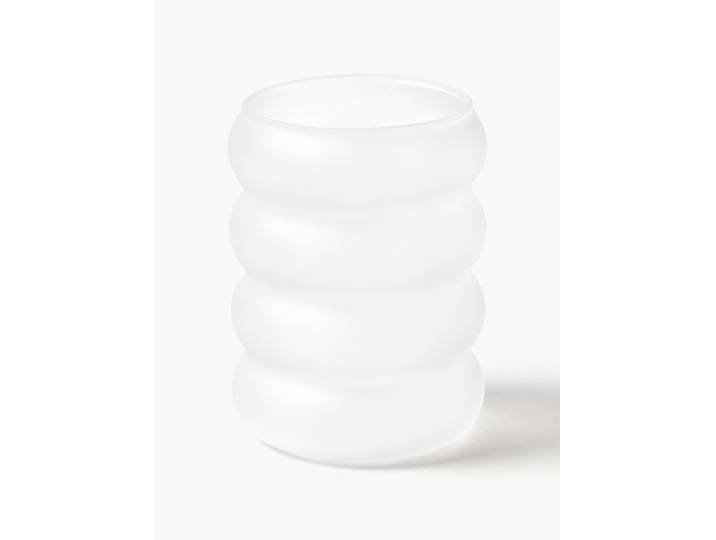Verres à boire en borosilicate soufflés à la bouche Bubbly, 4 pièces