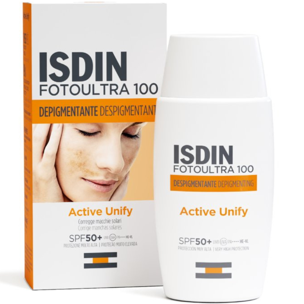 Isdin Fotoultra 100 Active Unify Fusion Fluid SPF 50 + 50mL SPF50+