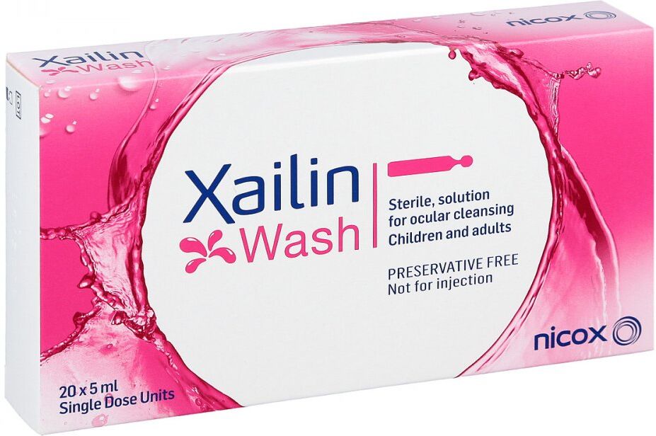 Xailin Wash Augenspüllösung in Einzeldosen 20X5ml