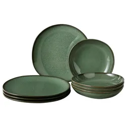 Villeroy & Boch Starter-Set 8-tlg. LAVE VERT - B/H/T ca. 19.40x32.00x34.50