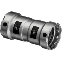 Viega, Rohrverbindungstechnik, Megapress-Hülse 1" aus unlegiertem Stahl mit Zink/Nickel-Beschichtung, SC-Contur.