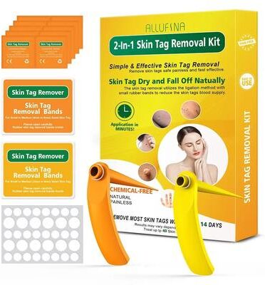 Uplifted Finds 2 in 1 Precision Skin Tag Removal System 2 in 1 Precision Skin Tag Removal System